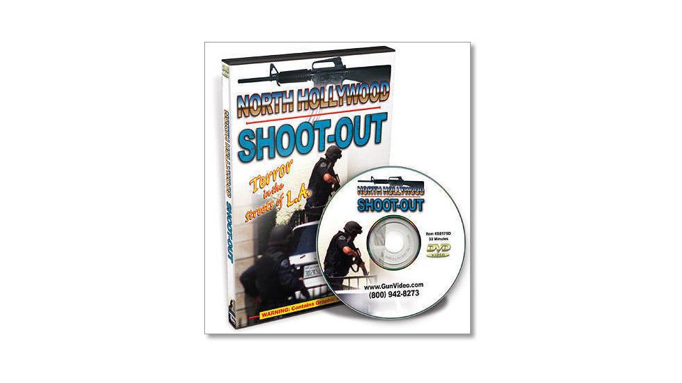 Gun Video DVD - North Hollywood Shoot-Out X0175D