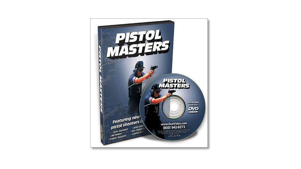 Gun Video DVD - Pistol Masters-Learn from The Best P0006D