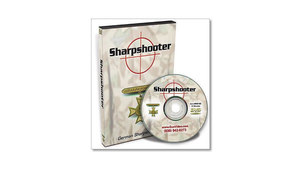 Gun Video DVD - Sharpshooter-German Training Film R0010D