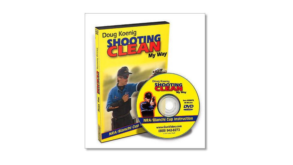 Gun Video DVD - Shooting Clean My Way X0007D