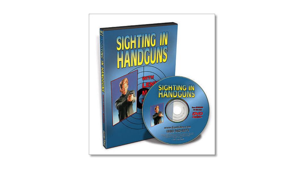 Gun Video DVD - Sighting In Handguns X0028D