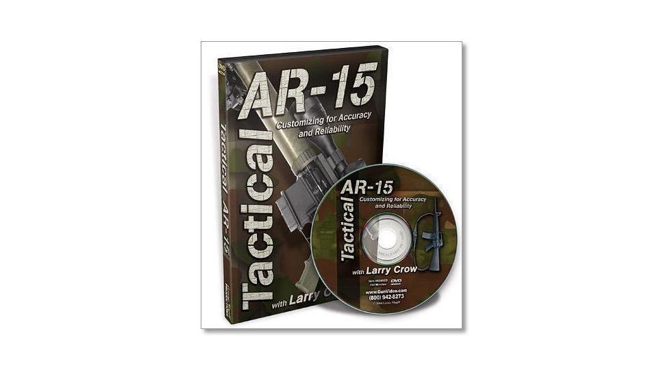 Gun Video DVD - Tactical AR-15 with Larry Crow X0492D