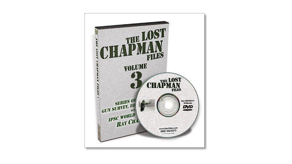 Gun Video DVD - The Lost Chapman Files - Volume 3 X0121D