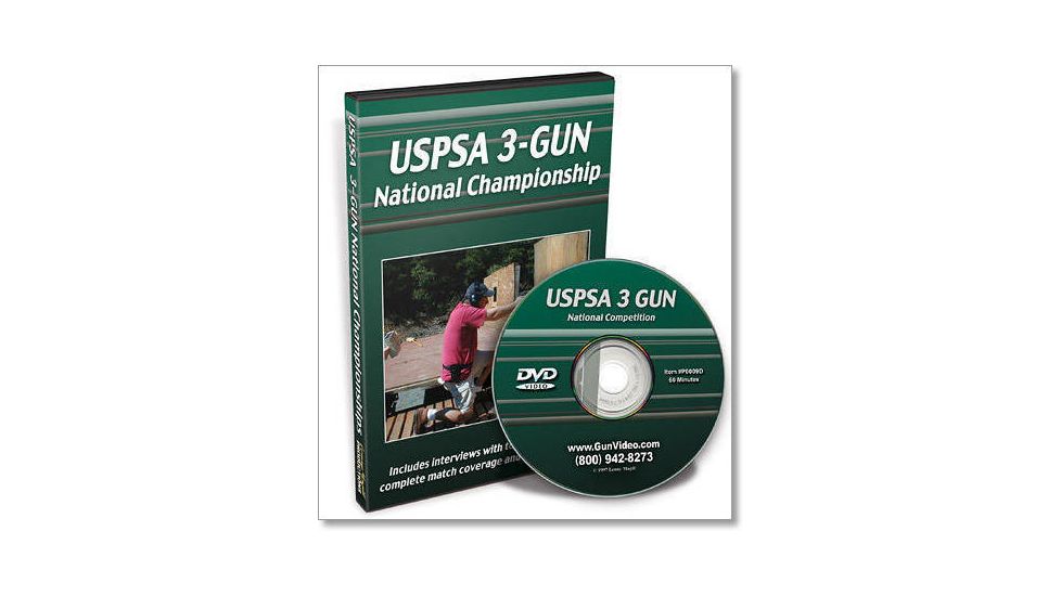 Gun Video DVD - USPSA 3-Gun National Championship P0009D