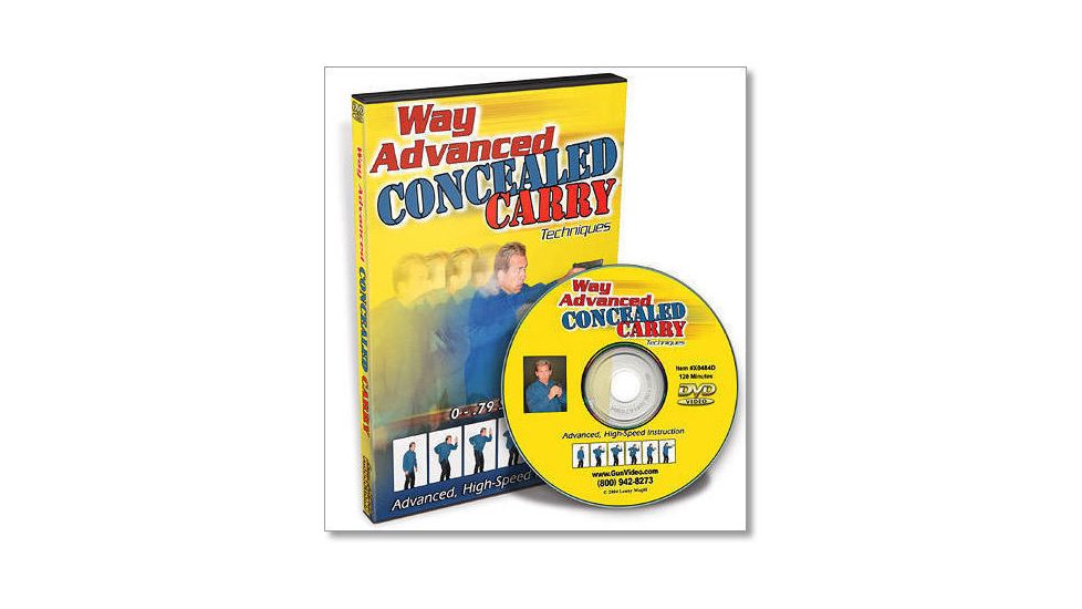 Gun Video DVD - Way Advanced Concealed Carry X0484D