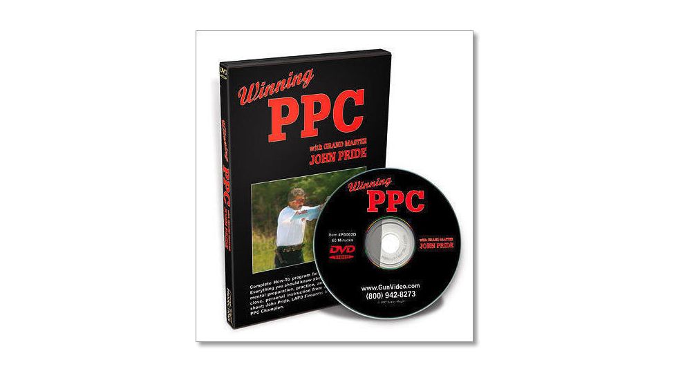 Gun Video DVD - Winning PPC with John Pride P0002D