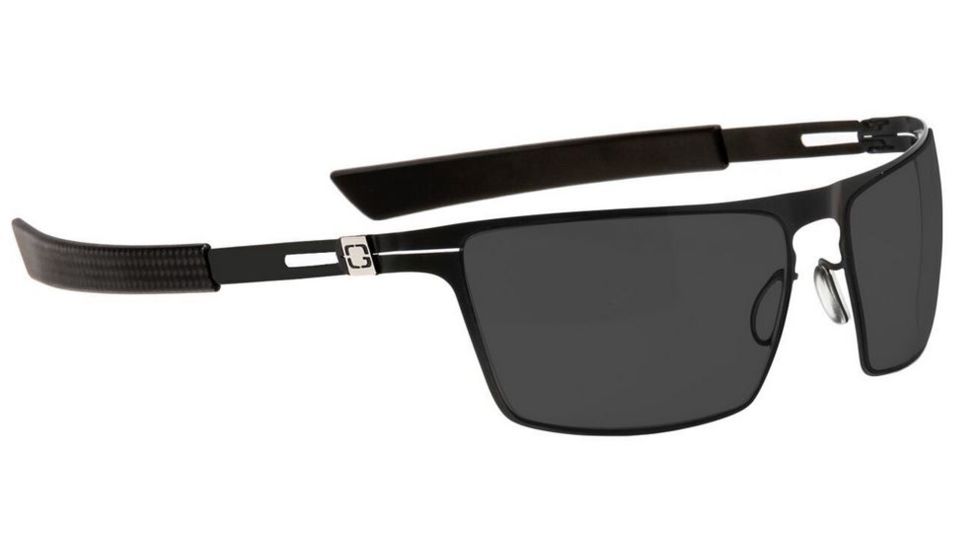 Gunnar Optiks Gaming Warlord Single Vision Prescription Sunglasses, Onyx Frame, BLI-00129SV