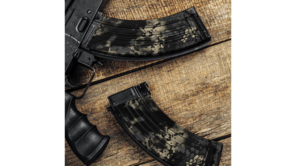 GunSkins AK-47 Mag Skin Premium Vinyl Wrap, Kryptek Nox, CU-98059-AK47MS-NOX
