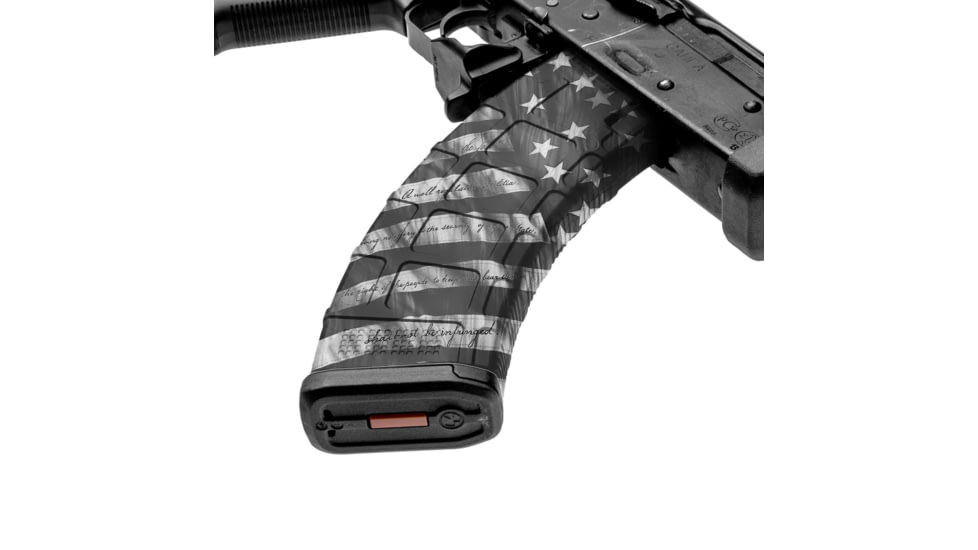 GunSkins AK-47 Mag Skin Premium Vinyl Wrap, Proveil Victory Grey, CU-98059-AK47MS-VIGR