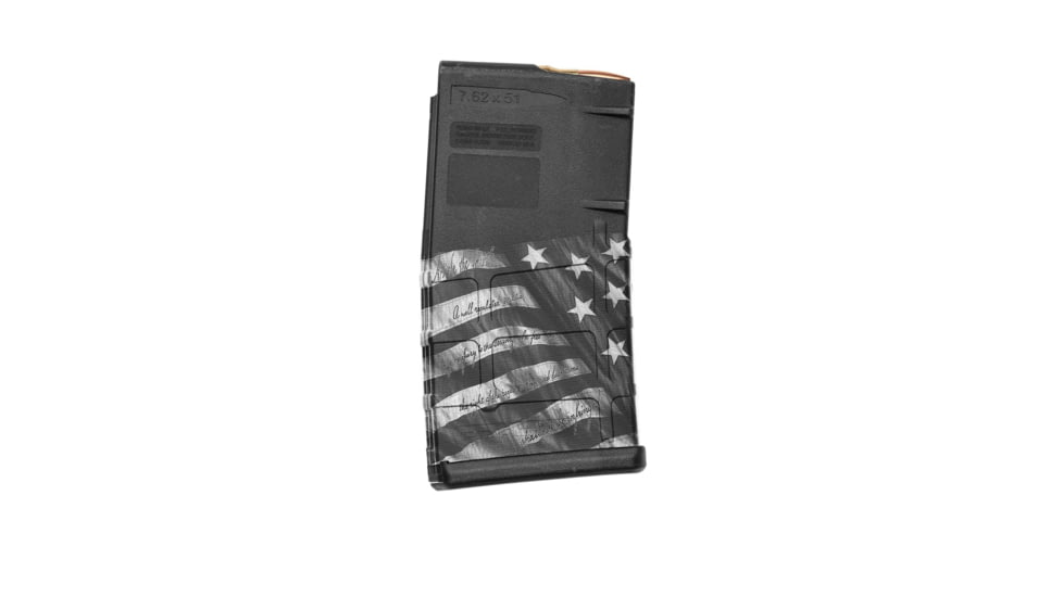 GunSkins AR-10 Mag Skin Premium Vinyl Wrap, Proveil Victory Grey, CU-98059-AR10MS-VIGR