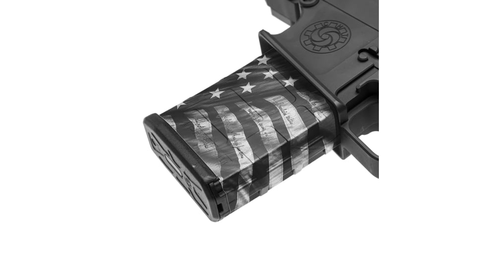 GunSkins AR-10 Mag Skin Premium Vinyl Wrap, Proveil Victory Grey, CU-98059-AR10MS-VIGR