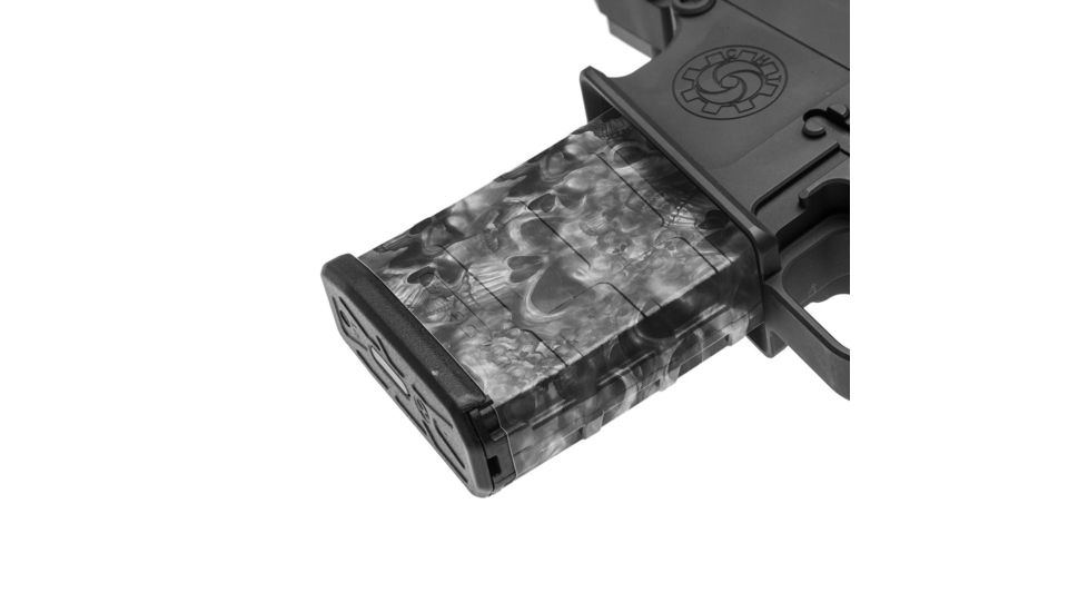 GunSkins AR-10 Magazine Skin, Proveil Reaper Black, ar-10-mag-skin-reaper-black