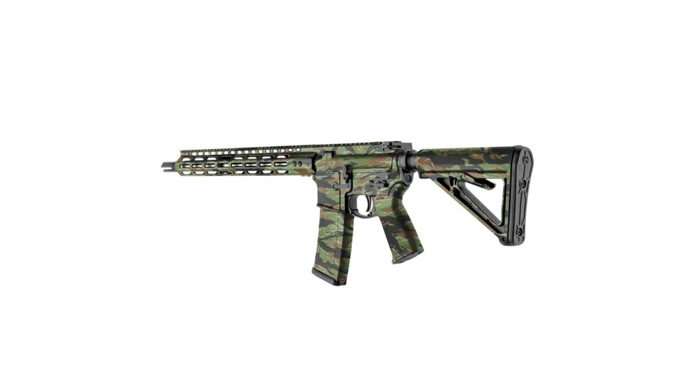 GunSkins AR-15 Rifle Skin, Vietnam Tiger Stripe, ar-15-rfl-sk-vtnm-tgr-strp