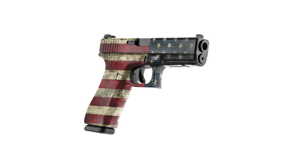 GunSkins Glock 45 Pistol Skin Premium Vinyl Wrap, GS America, CU-98059-GLOCK45-AFLG
