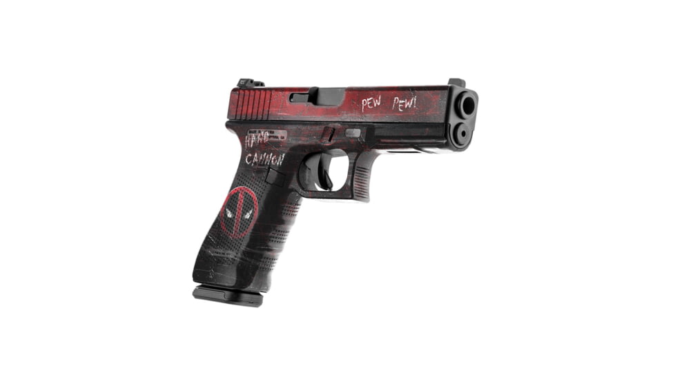 GunSkins Glock 19 Pistol Skin Premium Vinyl Wrap, GS Hand Cannon, CU-98059-GLOCK19-HCAN