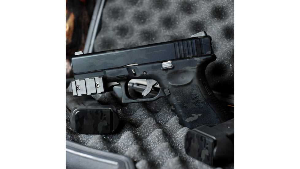 GunSkins Glock 45 Pistol Skin Premium Vinyl Wrap, GS Military OCP Black, CU-98059-GLOCK45-OCPB