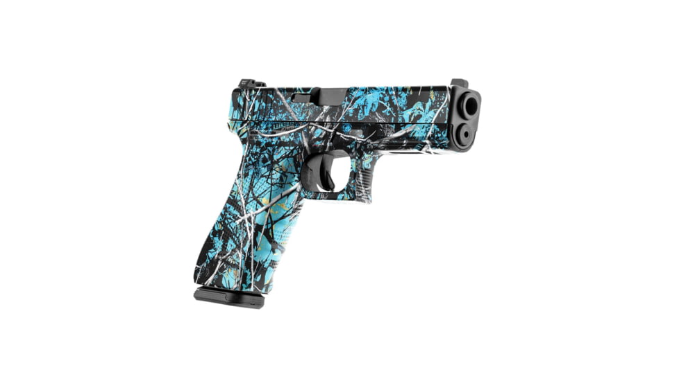 GunSkins Glock 45 Pistol Skin Premium Vinyl Wrap, Muddy Girl Serenity, CU-98059-GLOCK45-SRNT
