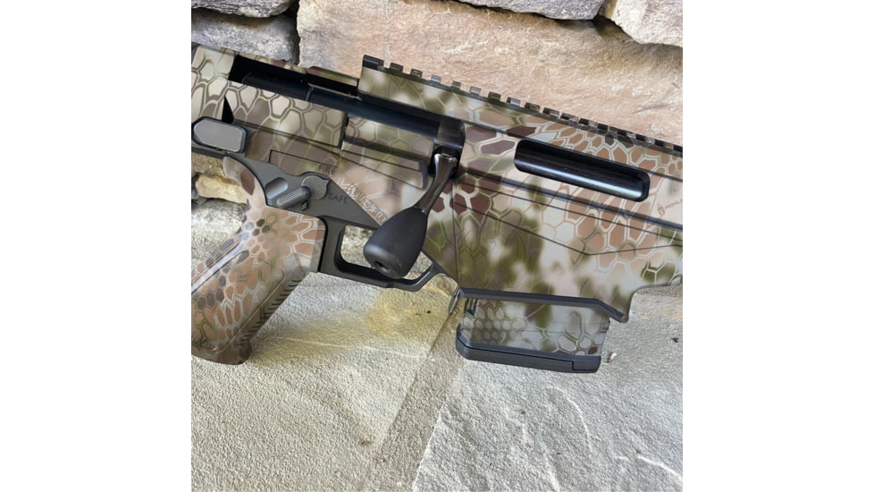 GunSkins Ruger Precision Skin Premium Vinyl Wrap, Kryptek Highlander, CU-98059-RUGER-HLND