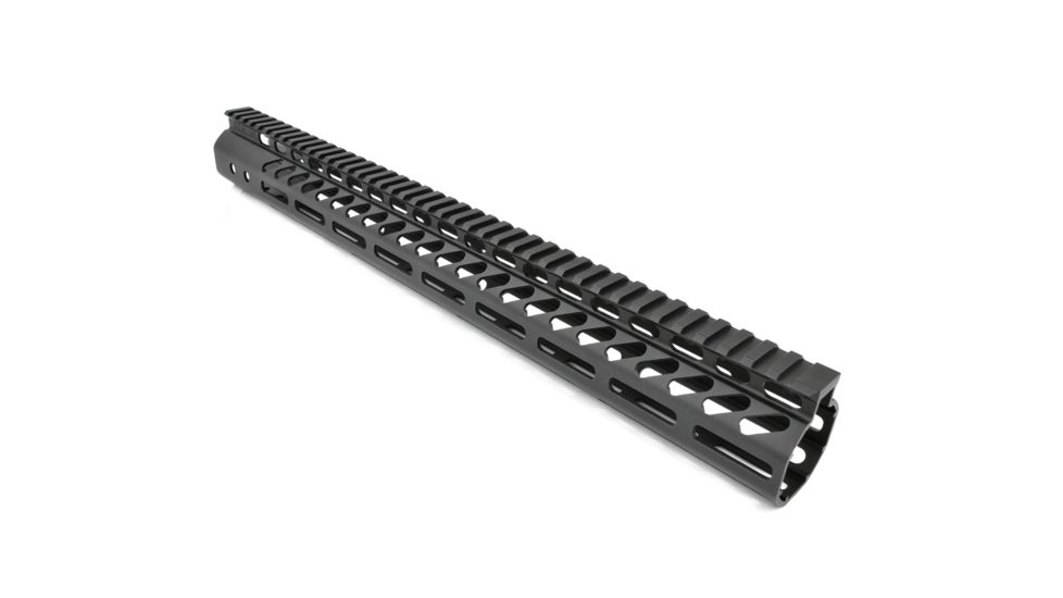 GUNTEC USA 16.5in Ultra Lightweight Thin M-Lok Free Floating Handguard w/Monolithic Top Rail,.308 Cal GT-16.5MLK-308