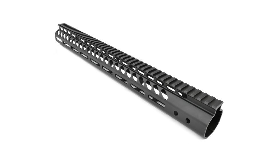 GUNTEC USA 16.5in Ultra Lightweight Thin M-Lok Free Floating Handguard w/Monolithic Top Rail,.308 Cal GT-16.5MLK-308