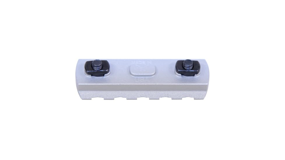 Guntec USA 2.25 Removable M-LOK Accessory Rail, Anodized Clear, MLK-RAIL-225-CLEAR