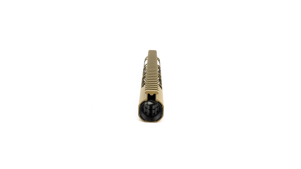 Guntec USA Air Lite M-Lok Free Floating Handguard w/Monolithic Top Rail, 12in, Flat Dark Earth, GT-12MLK-AL-FDE