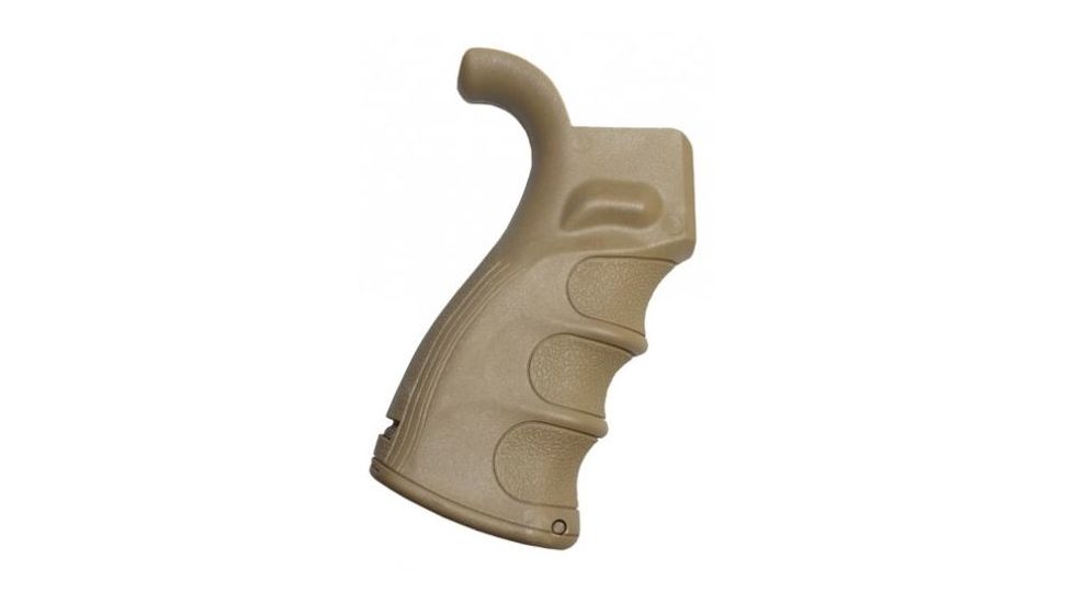 GUNTEC USA AR-15 Ergonomic Polymer Pistol Grip,Desert Tan ARGRIP-N-T