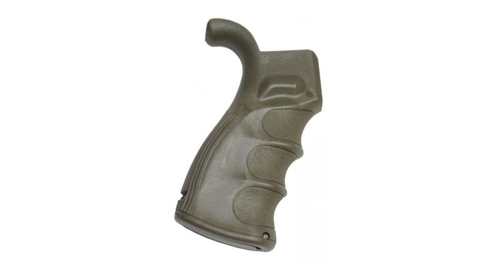 GUNTEC USA AR-15 Ergonomic Polymer Pistol Grip,OD Green ARGRIP-N-G