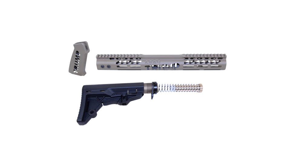 Guntec USA AR-15 Trump Series Limited Edition Furniture Set, Cerakote Flat Dark Earth, TRUMP-SET-MIL-FDE