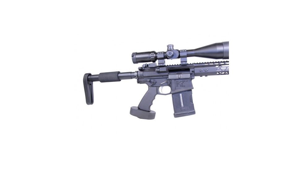 GUNTEC USA AR GEN 2 T6 ALUMINUM ADJUSTABLE SNIPER GRIP, BLACK G2-SNIPER