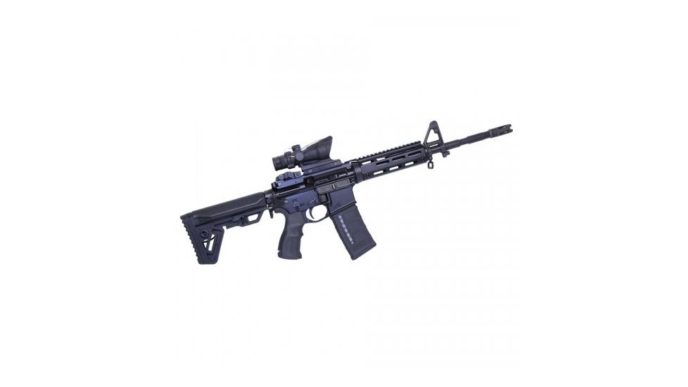 Guntec USA Free Float Handguard, AR-15, M-LOK, Monolithic Top Rail, Carbine Length, 7 inch, T6 Aluminum, Black GT-CAR7-MLK, EDEMO2