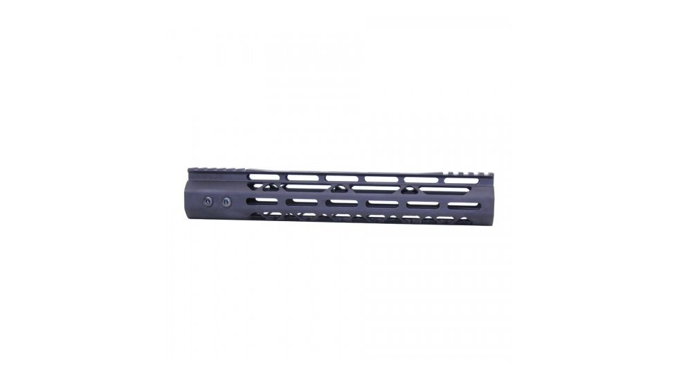 Guntec USA Mod Lite Skeletonized Series M-LOK Free Floating Handguard w/ Monolithic Top Rail, 12 inch, .308, DPMS Low Spec, Black, GT-12MDLTE-308