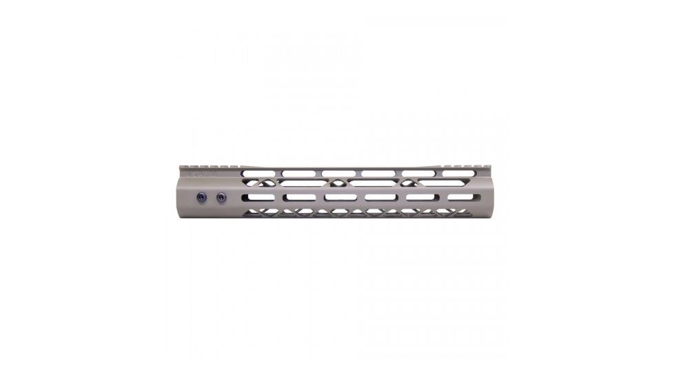 Guntec USA Mod Lite Skeletonized Series M-LOK Free Floating Handguard w/ Monolithic Top Rail, 12 inch, .308, DPMS Low Spec, Flat Dark Earth, GT-12MDLTE-308-FDE