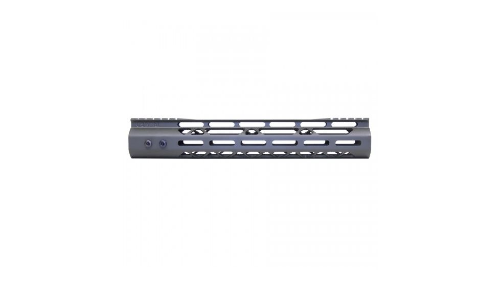 Guntec USA Mod Lite Skeletonized Series M-LOK Free Floating Handguard w/ Monolithic Top Rail, 12 inch, .308, DPMS Low Spec, OD Green, GT-12MDLTE-308-G