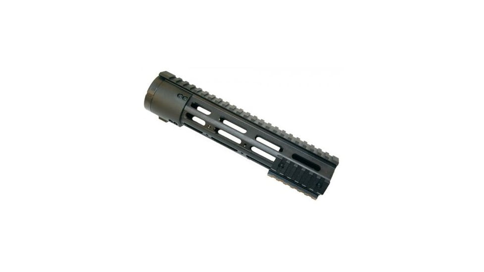 GUNTEC USA Thin Profile Free Floating Handguard w/Removable Rails Monolithic Top Rail,10in,Anodized BA78-10