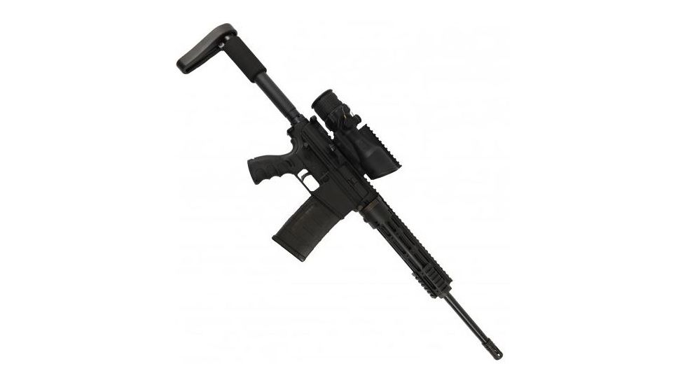 GUNTEC USA Thin Profile Free Floating Handguard w/Removable Rails Monolithic Top Rail,308 Cal,10in,Anodized Black CK308-10