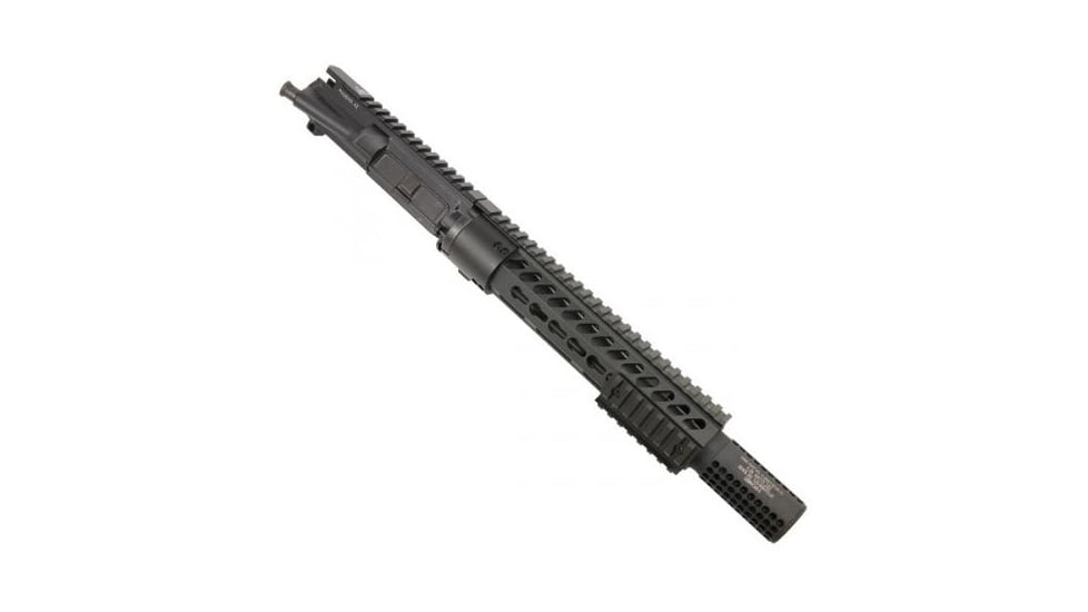 GUNTEC USA Thin Profile Free Floating Keymod Handguard w/Removable Rails Monolithic Top Rail,10in,Anodized BA79-K-10