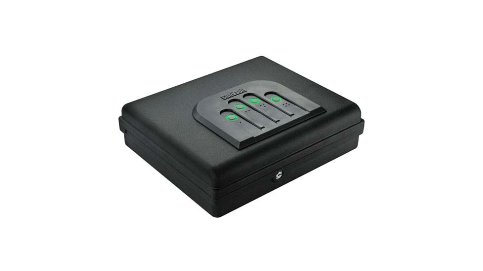 Gunvault MV105019 MicroVault XL Personal Safe, Illuminated Keypad, Manual Key, MV1050-19