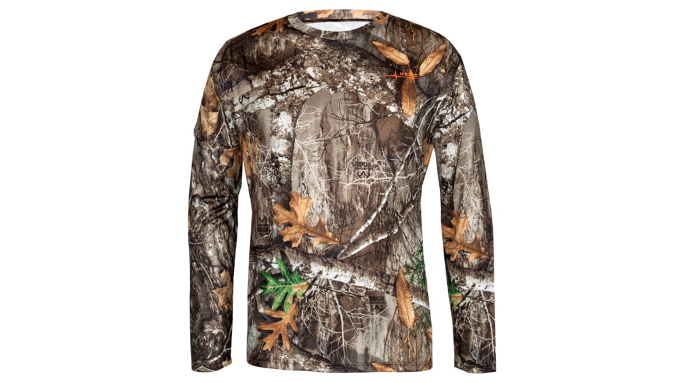Habit Doss Cabin Camo Long Sleeve Tee - Mens, Realtree Edge, 3XL, PT1386-922-3X