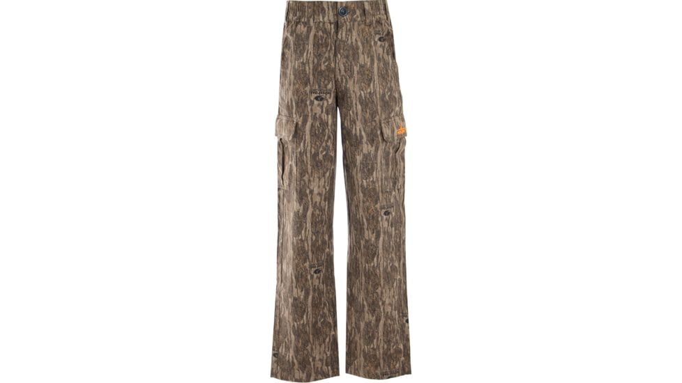 Habit Youth Bear Cave 6 Pocket Camo Pant - Men's, Youth Extra Large, Mossy Oak New Bottomland, 1409577