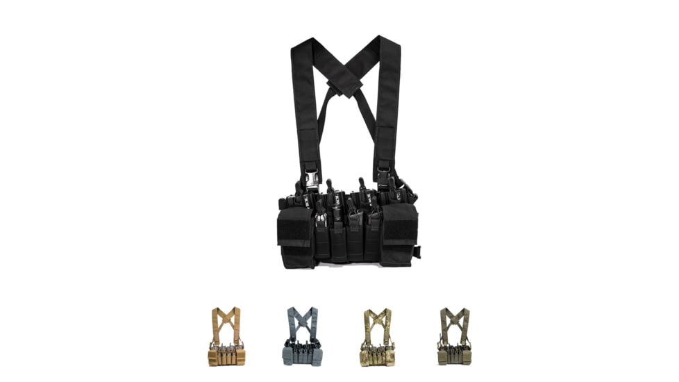 Haley Strategic Partners D3CRX Disruptive Environments Chest Rig X, Black, Coyote, Disruptive Grey, MultiCam, Ranger Green