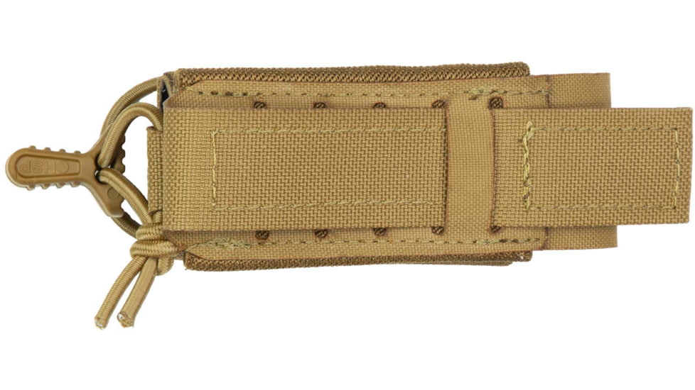 Haley Strategic Partners Single Pistol Mag Pouch, Coyote Brown, POUCH-PM-2-1-COY