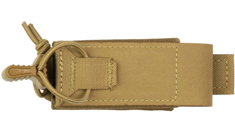 Haley Strategic Partners Single Pistol Mag Pouch, Coyote Brown, POUCH-PM-2-1-COY