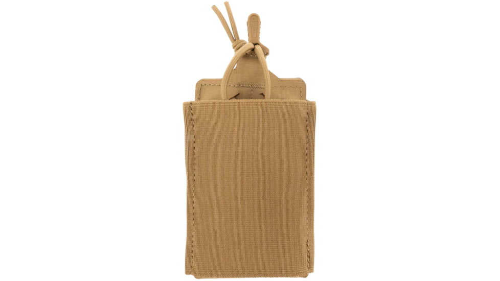 Haley Strategic Partners Single Rifle Mag Pouch, Coyote Brown, POUCH-RM-MP2-2-1-COY