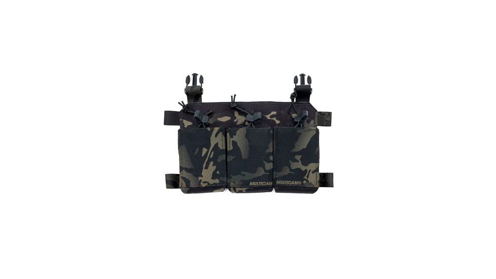 Haley Strategic Partners Thorax Triple Rifle Mag Placard, Multicam Black, TPC-TRMP-MP2-2-3-MCB