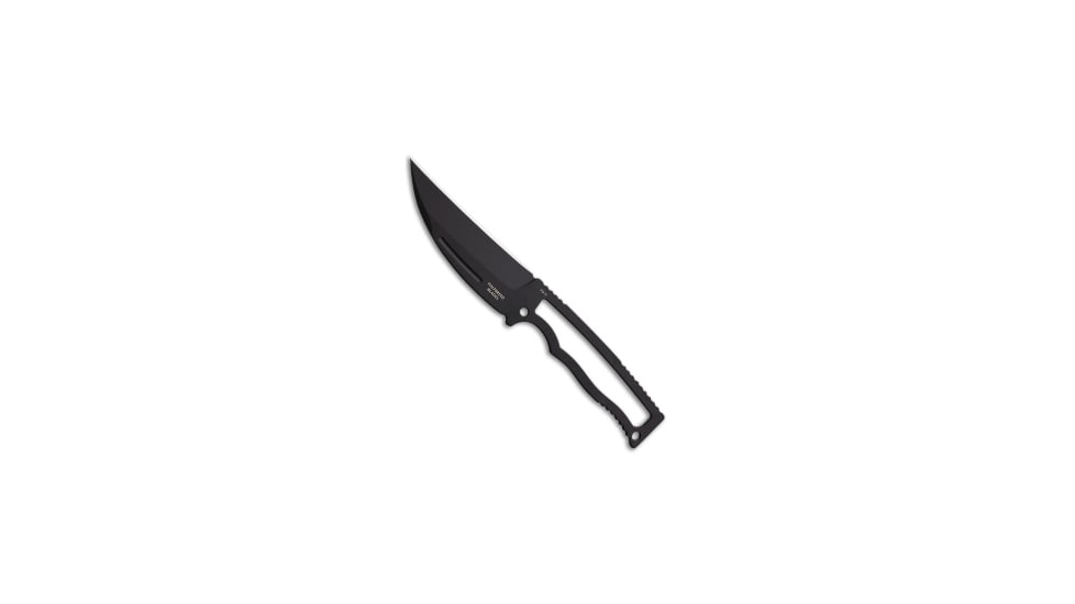 Halfbreed Blades Halfbreed Blades Compact Field Knife Pikal Black PVD Steel 4" Black PVD, Black, VG10, adult, BHQ-187591