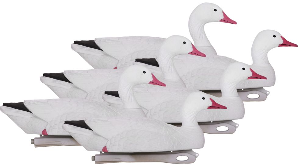 Hard Core Field Series Floater Snow Goose Touchdown, 6-pack, 01-101-0015