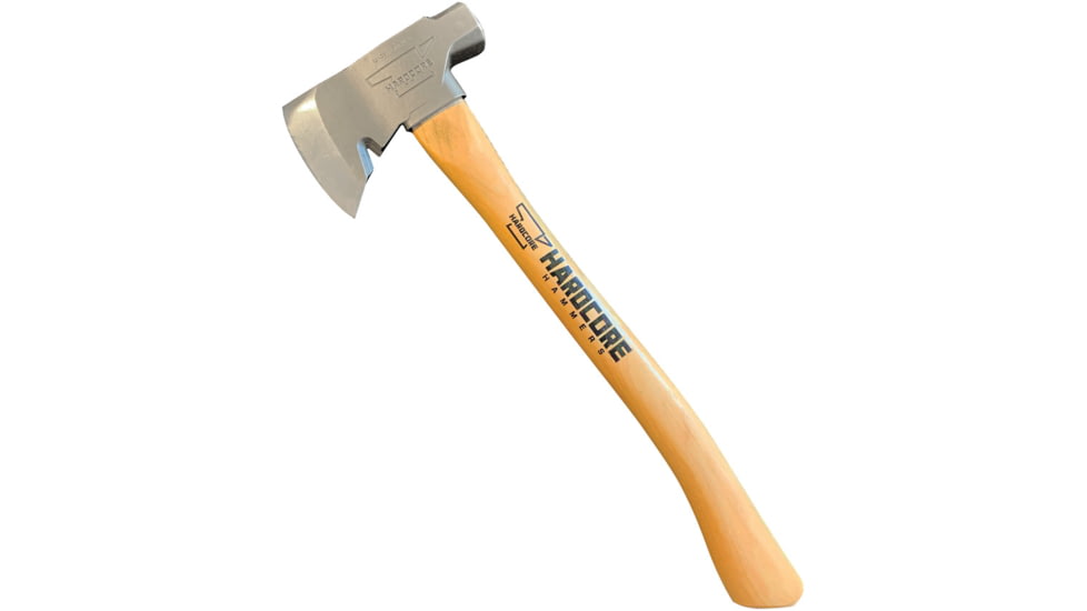 Hardcore Hammers Hardcore Survivalist Hatchet, 6 axe head with 2 cutting edge., Hickory handle, 20HS019NC14