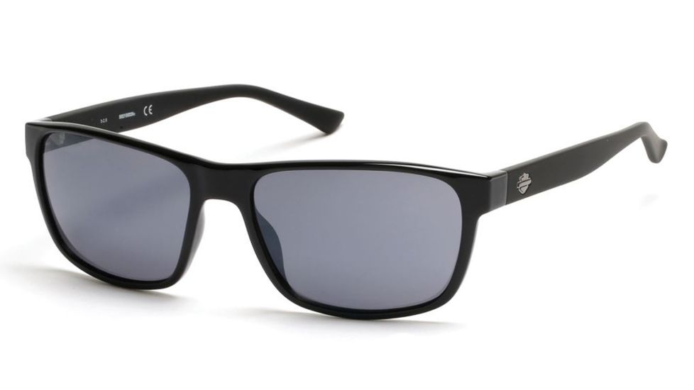 Harley Davidson Eyewear HD0915X Single Vision Prescription Sunglasses HD0915X6202C - Lens Diameter 62 mm, Frame Color Matte Black