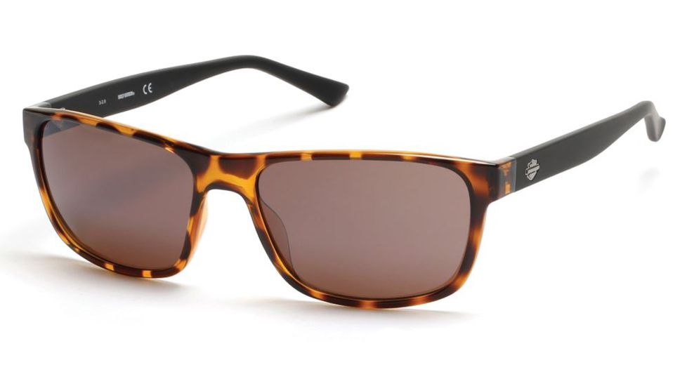 Harley Davidson Eyewear HD0915X Single Vision Prescription Sunglasses HD0915X6252G - Lens Diameter 62 mm, Frame Color Dark Havana